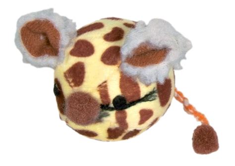Купить Мышка-мячик Trixie Mouse Balls для кошек плюшевая, 4.5 см в ...