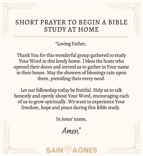 9 Opening Prayers For Bible Study Man And Woman