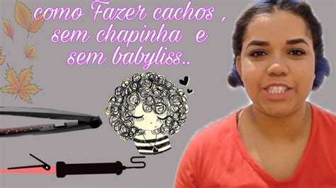 Como Tenta Fazer Cachos Em Cabelo Curto Sem Usar Chapinha E Babyliss