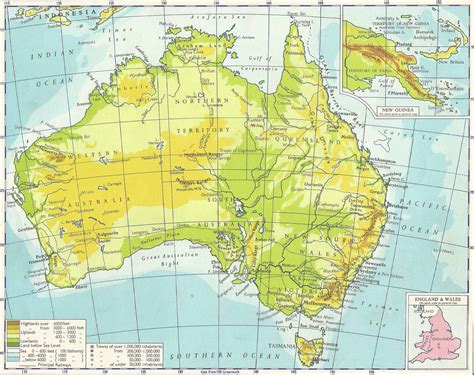 Macdonnell Ranges Map