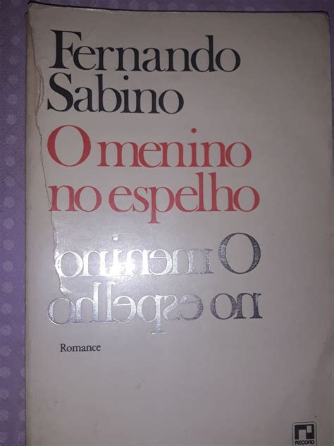 Livro O Menino No Espelho Livro Usado Enjoei