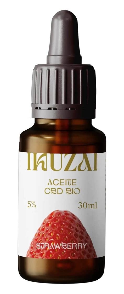 ACEITE DE CBD 30 ML 5 Broad Spectrum Fresa