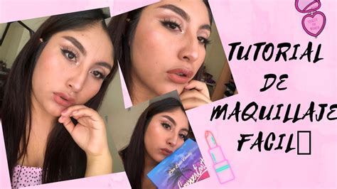 Tutorial De Maquillaje Facil Youtube