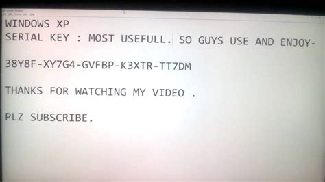Windows Xp Serial Key FILECLOUD