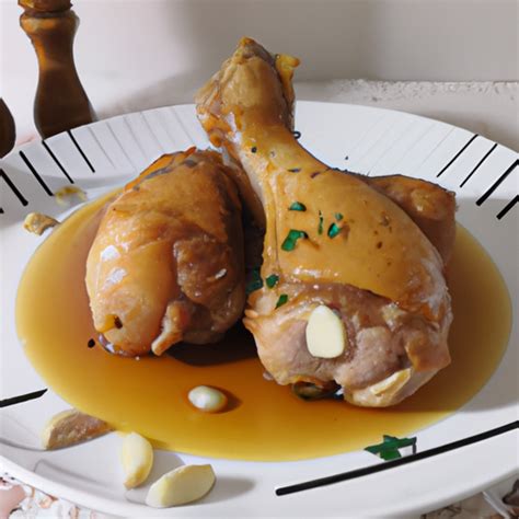 Cuisse de poulet rôtie au miel et à l ail Basilic me