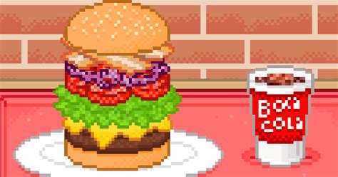 Ultra Pixel Burgeria Play Online At Gogy Games