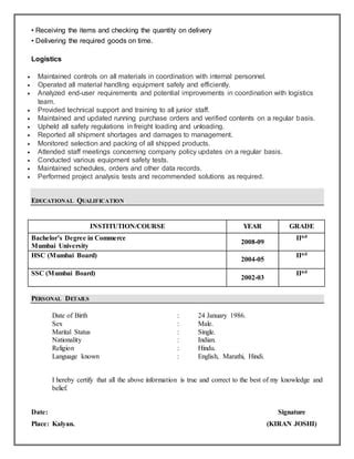 Jk Resume Pdf