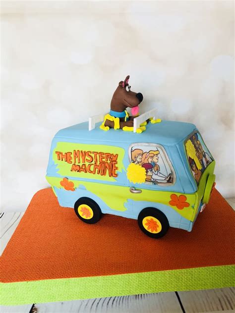 The mystery machine, scooby doo cake | Cumpleaños, Dibujos, Personajes