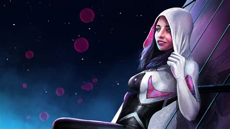 Spidergwen Fanart Wallpaper,HD Superheroes Wallpapers,4k Wallpapers ...