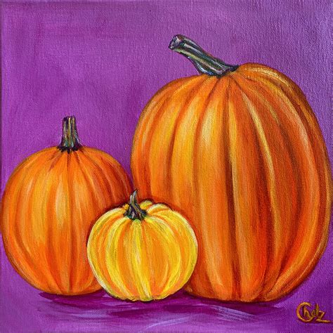 Pumpkin Painting - Chelzart