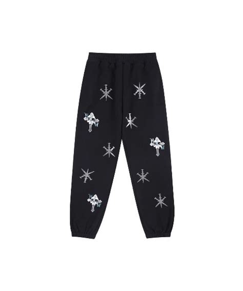 Unknown London Unknown X Hcw Rhinestone Jogger