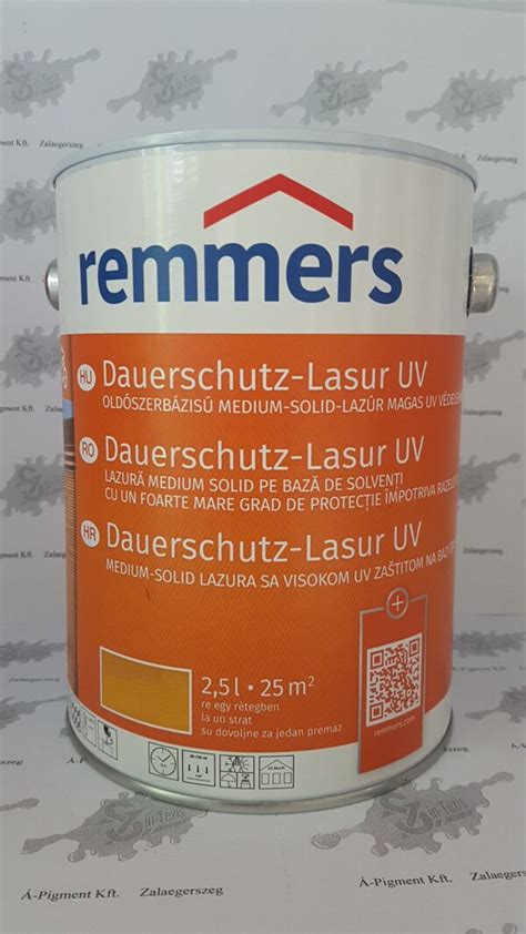 REMMERS Dauerschutz Lasur UV 2 5 L erdeifenyő Festékbolt