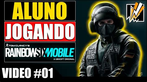 Primeira Gameplay Jogando Os Alunos R Mobile Rainbow Six Siege