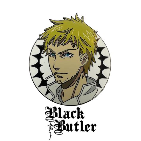 TiBS BLACK BUTLER - BALDROY ENAMEL PiN – PiNS ON FiRE