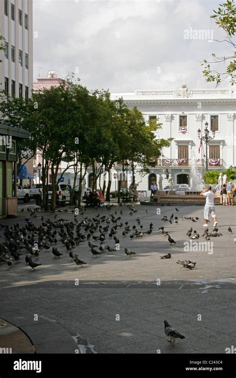 Old Town San Juan Puerto Rico Stock Photo - Alamy