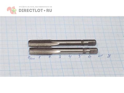 Метчик М 8х1,25 мм р6м5 м/р комплектный для левой резьбы купить в Пензе ...