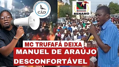 Marcha Em Quelimane Manuel De Ara Jo N O Est Conformado A Sa Da