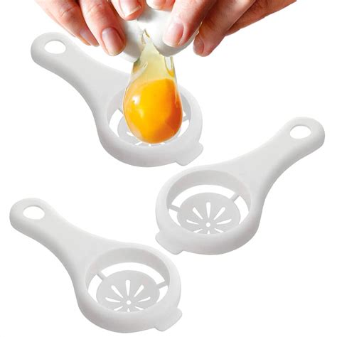 Ytuomzi Built In Cracker Stainless Steel Egg Separator