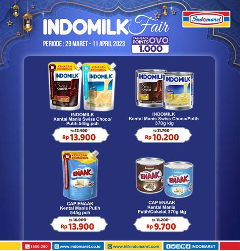 Indomaret On Twitter Indomilk Fair Periode Maret April