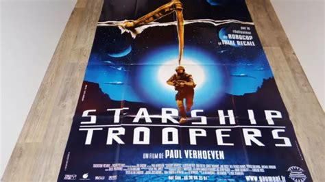 STARSHIP TROOPERS Paul Verhoeven Affiche Cinema EUR 12 00 PicClick FR