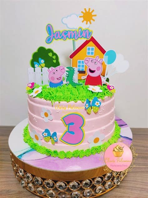 Pin En Tortas Tem Ticas Tortas De Peppa Tartas De Peppa Pig