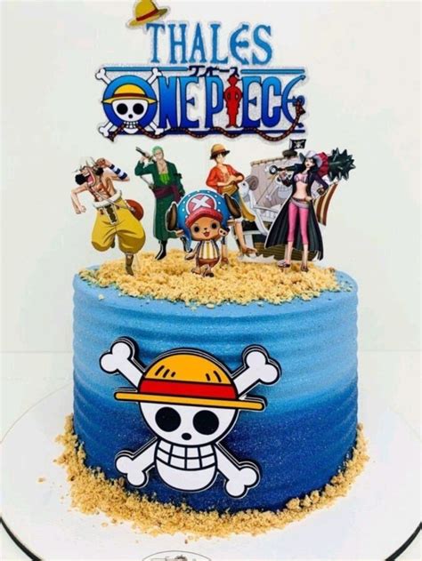 Gâteau One piece | Gâteau d'anime, Idée gateau, Gateau chocolat facile