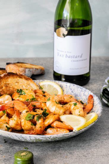 White Wine Garlic Prawns Simply Delicious