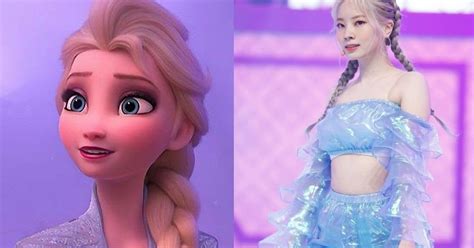 Twices Dahyun Is The Korean Version Of Elsa From Frozen