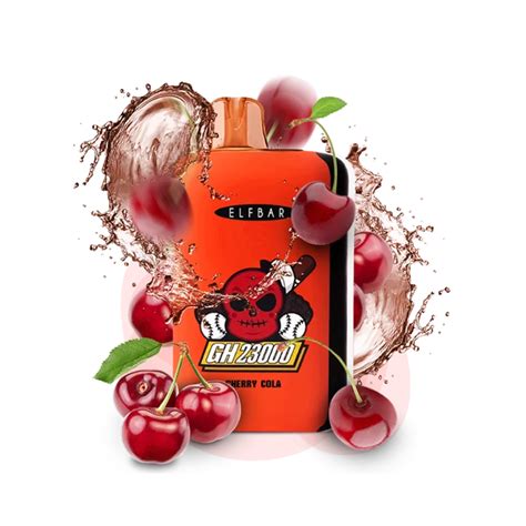 Elf Bar 23000 Cherry Cola (Вишня Кола) ⭐ Одноразова електронна сигарета