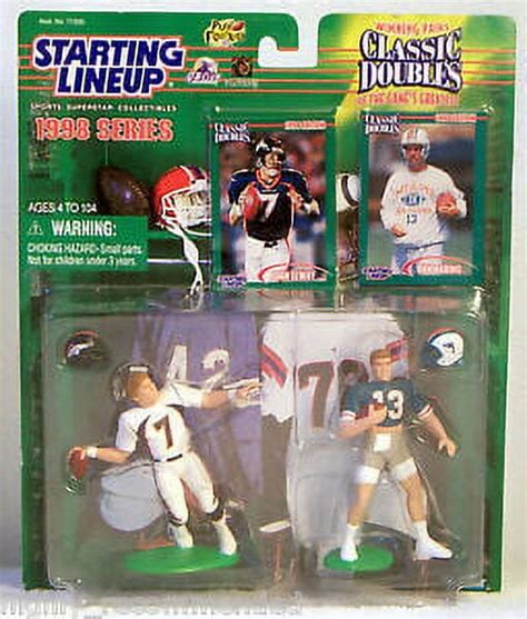 Classic Doubles John Elway Dan Marino Starting Lineup Walmart