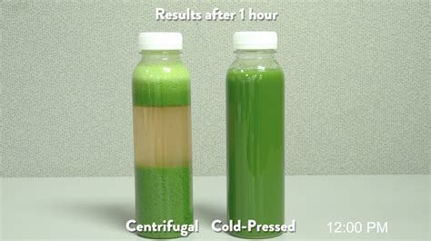 Centrifugal Juice Vs Cold Pressed Juice Timelapse Youtube