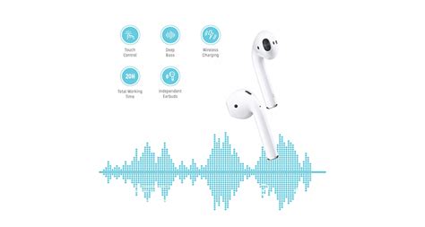 Porodo Blue Deep Bass Wireless Earbuds