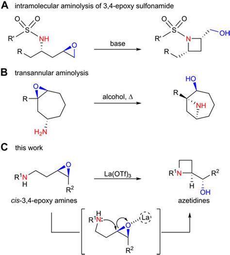 Frontiers Azetidine Synthesis By La Otf Catalyzed Intramolecular