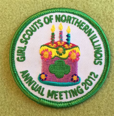 Girl Scouts Northern Illinois 100th Anniversary Patch Annual Meeting