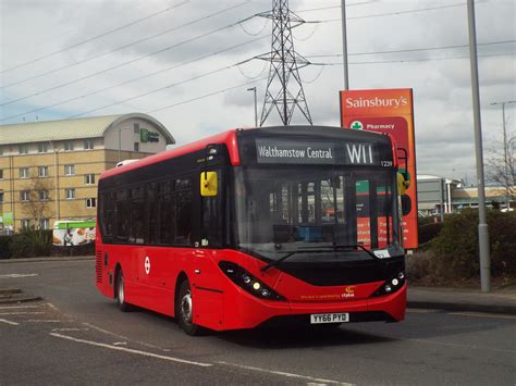 Stagecoach London Bus Service W Route From Walthamstow Bus Station