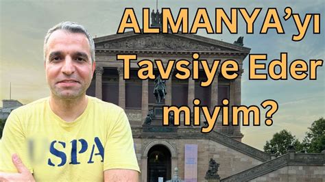 Almanyada Çalışmanın İyi ve Kötü Tarafları Gelmenizi Tavsiye Eder