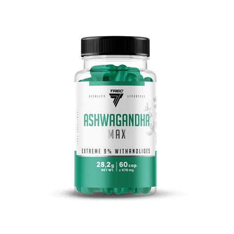 Ashwagandha Max Trec Nutrition Ayios Minas Ltd