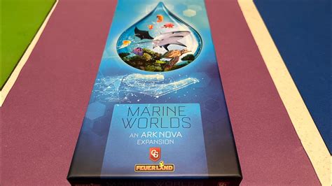 Ark Nova Marine Worlds Action Cards Youtube