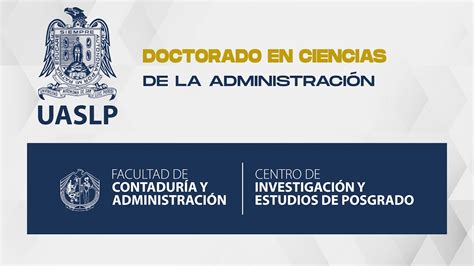 Doctorado en Ciencias de la Administración YouTube