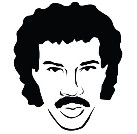 Lionel Richie Pumpkin Stencil