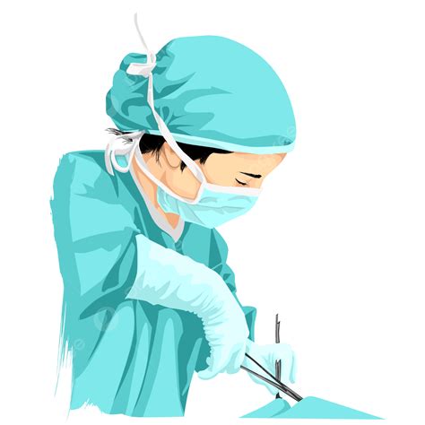 Nurse Doing Surgery Nurse Nurse Day Surgery PNG And Vector With