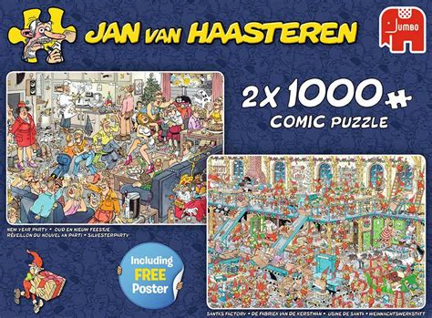 New Year Party Oud En Nieuw Feestje Jan Van Haasteren Puzzels