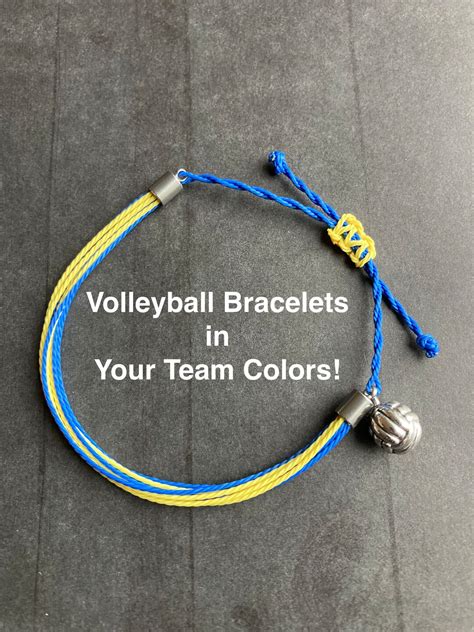 Volleyball Team Bracelets Sports Gift Volleyball Personalized