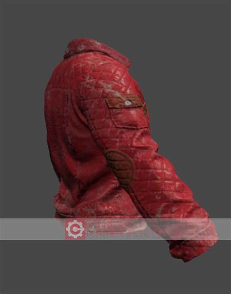 Buy PlayerUnknown's Battlegrounds Red Quilted Leather Jacket