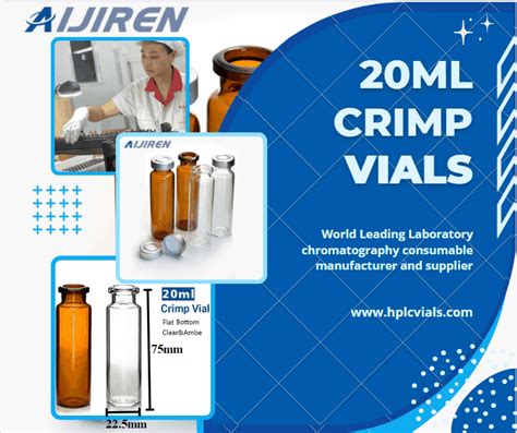 Ml Crimp Headspace Vial Mm Gc Vial Aijiren Vials For Hplc Gc