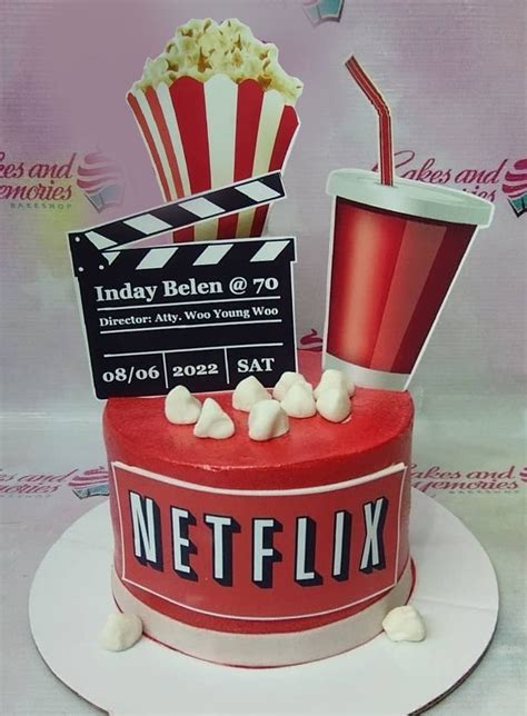 Netflix Cake - 1102 – Cakes and Memories Bakeshop