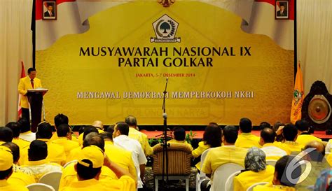 Suasana Pembukaan Munas Golkar IX Di Ancol Foto Liputan6