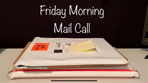 Friday Morning Mail Call Comic Book Unboxing Youtube