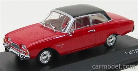 MINICHAMPS 430085109 Scale 1 43 FORD ENGLAND TAUNUS 1960 RED BLACK