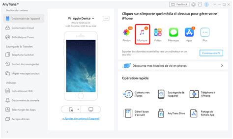 4 façons gratuit de transférer musique iPhone vers PC iMobie